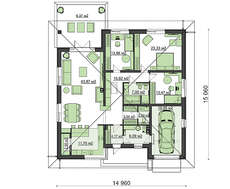 Проект котеджу в німецькому стилі