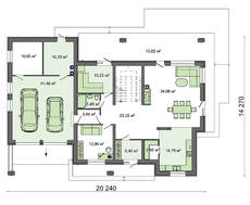 Проект котеджу в стилі шале