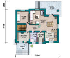 Проект шикарного особняка площею 290 кв. м