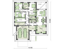 Шикарний котедж з гаражем на два автомобіля