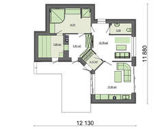 Комфортна лазня в стилі мінімалізму