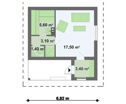 Проект лазні в класичному стилі