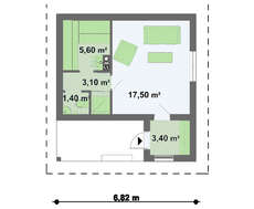 Проект лазні в класичному стилі