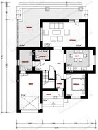 Стильний двоповерховий котедж з цегляним фасадом