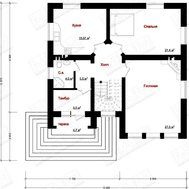 Класичний світлий заміський особняк