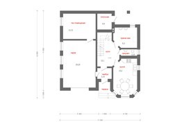 Оригінальний котедж з зручним плануванням і зимовим садом