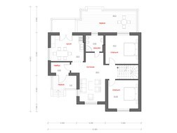 Котедж в англійському стилі з цегляним фасадом