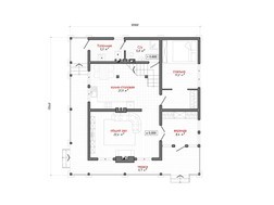 Комфортний будинок в каркасному виконанні