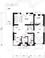 Комфортний котедж з комбінованим фасадом