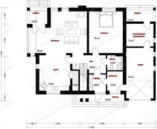 Класичний просторий двоповерховий будинок