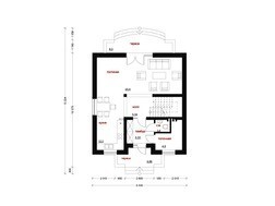 Мініатюрний затишний котедж