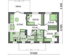 Стильний заміський будинок в класичному стилі