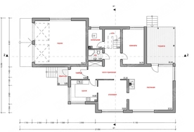 Проект двоповерхового практичного і нескладного в будівництві котеджу