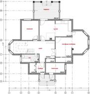 Проект заміської вілли площею 220 m²