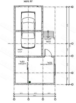 Проект невеликого гаража зі сторожкою