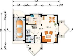 Затишний котедж-таунхаус з оригінальним дизайном