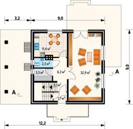 Розкішний заміський будинок з гарною верандою та балконом