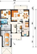 Привабливий котедж на два поверхи з гаражем