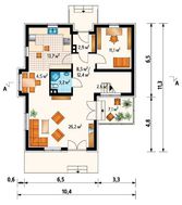 Проект розкішної вілли для двох сімей