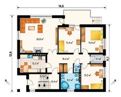 Розкішна заміська вілла з мансардою і цокольним поверхом