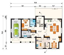 Гарний заміський будиночок в середземноморському стилі
