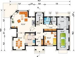 Цікавий житловий будинок, що нагадує замок