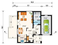 Сучасний затишний будинок для дружної сім'ї