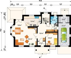 Стильна двоповерхова будова з шістьма особистими кімнатами