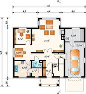 Двоповерхова садиба на вісім спалень