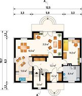 Витончений будинок на 150 м2 житлової площі