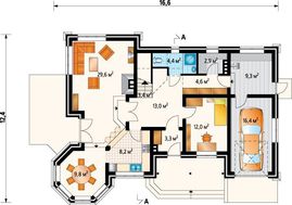 Незвичайний житловий будинок, що нагадує замок