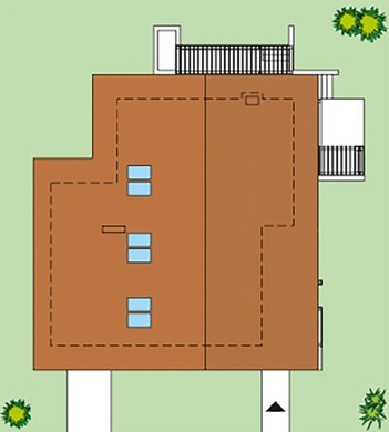 Гарний особняк на два поверхи з шикарним плануванням